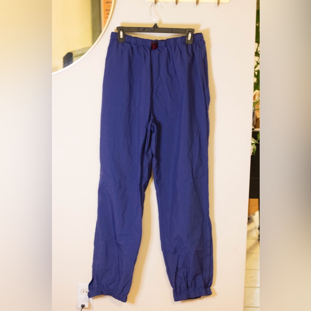 Vintage Blue Columbia Parachute Pants